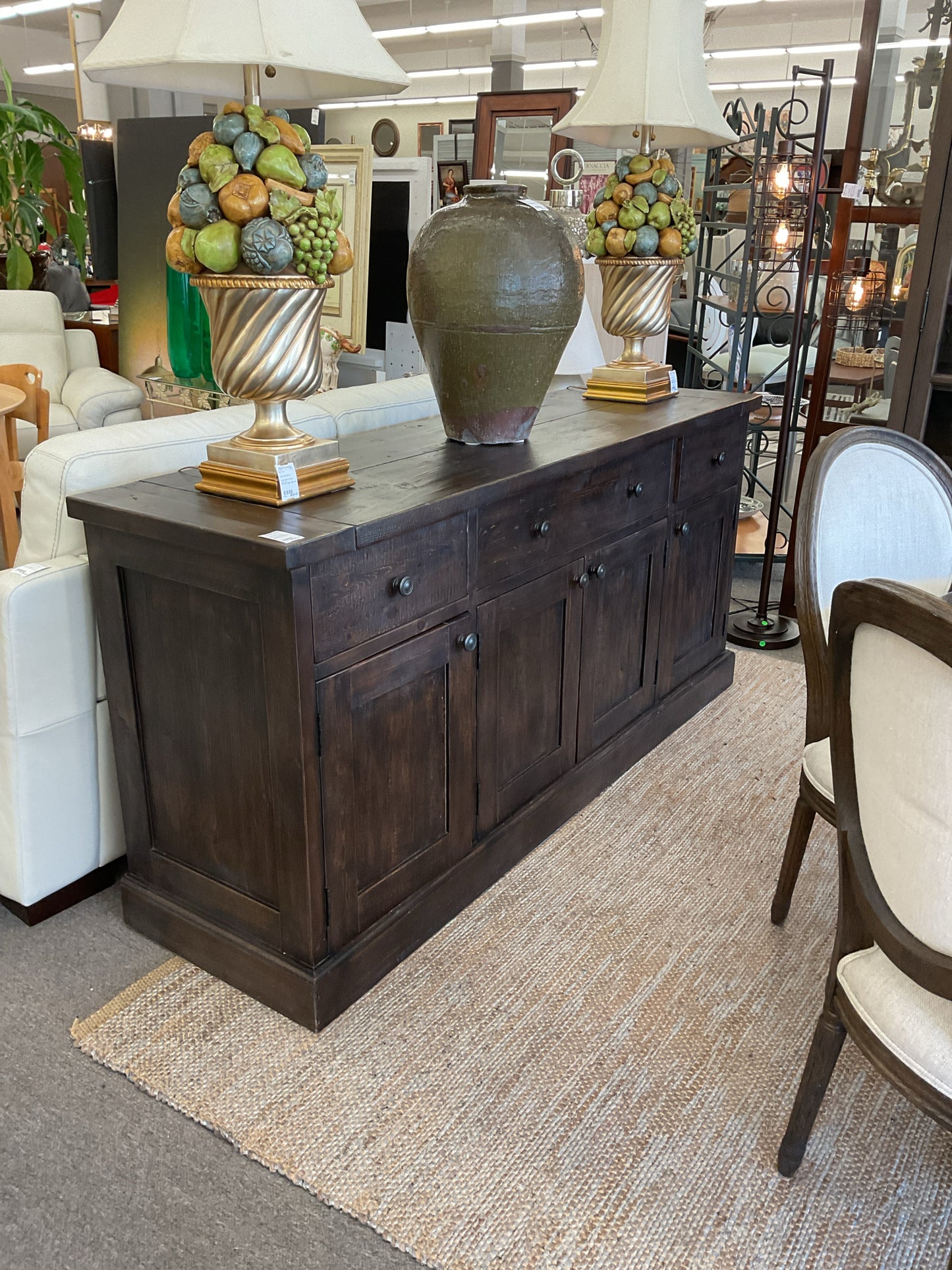 Restoration Hardware Sideboard 77"L,21"D,36"H
