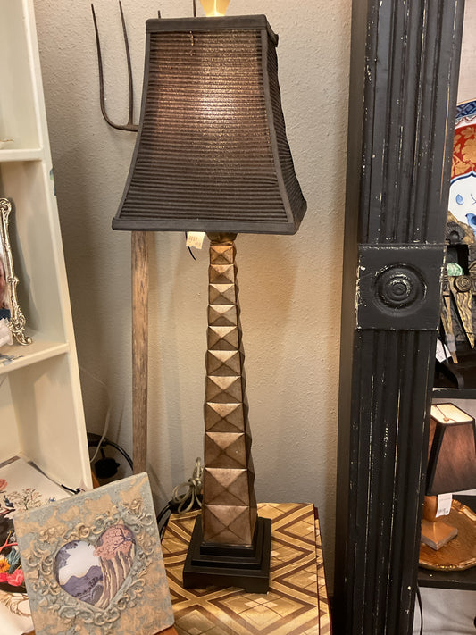 Lamp Modern Tall Golden