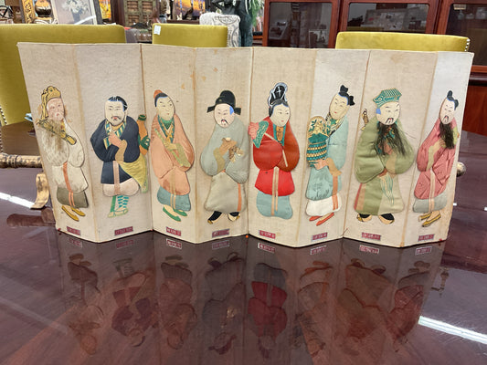 Original Art Handstitched Silk