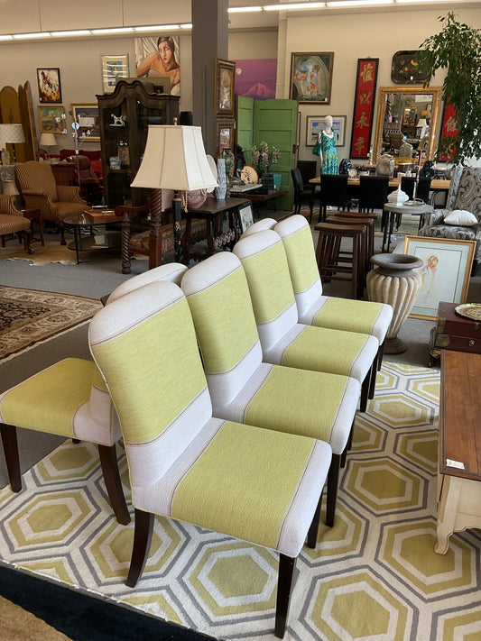 SET OF 8 Upholstered Dining Chairs