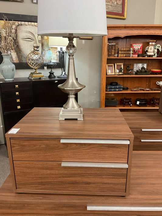 Modern Nightstand 25"L,19"H,14"D