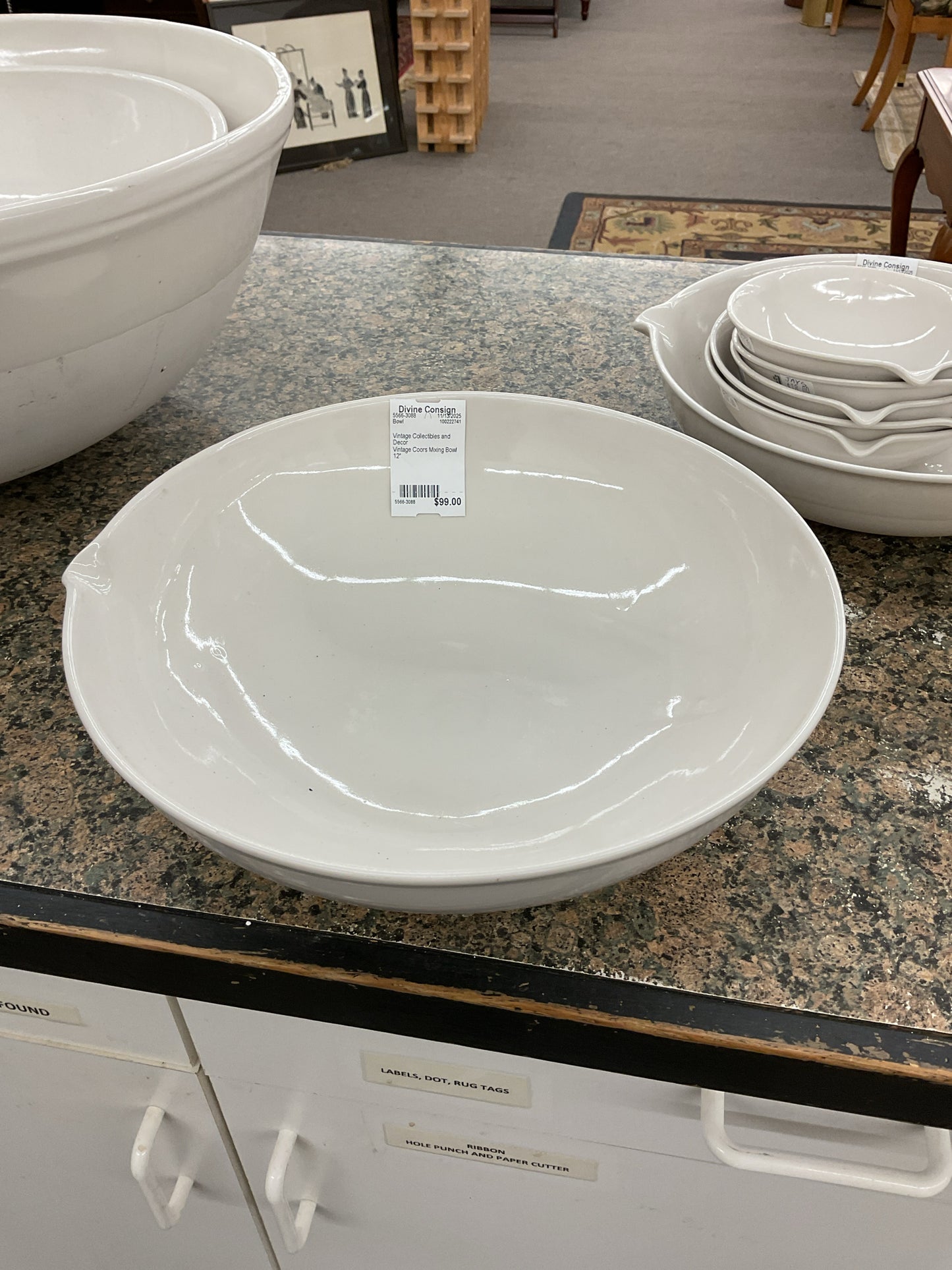 Vintage Coors Mixing Bowl 12"