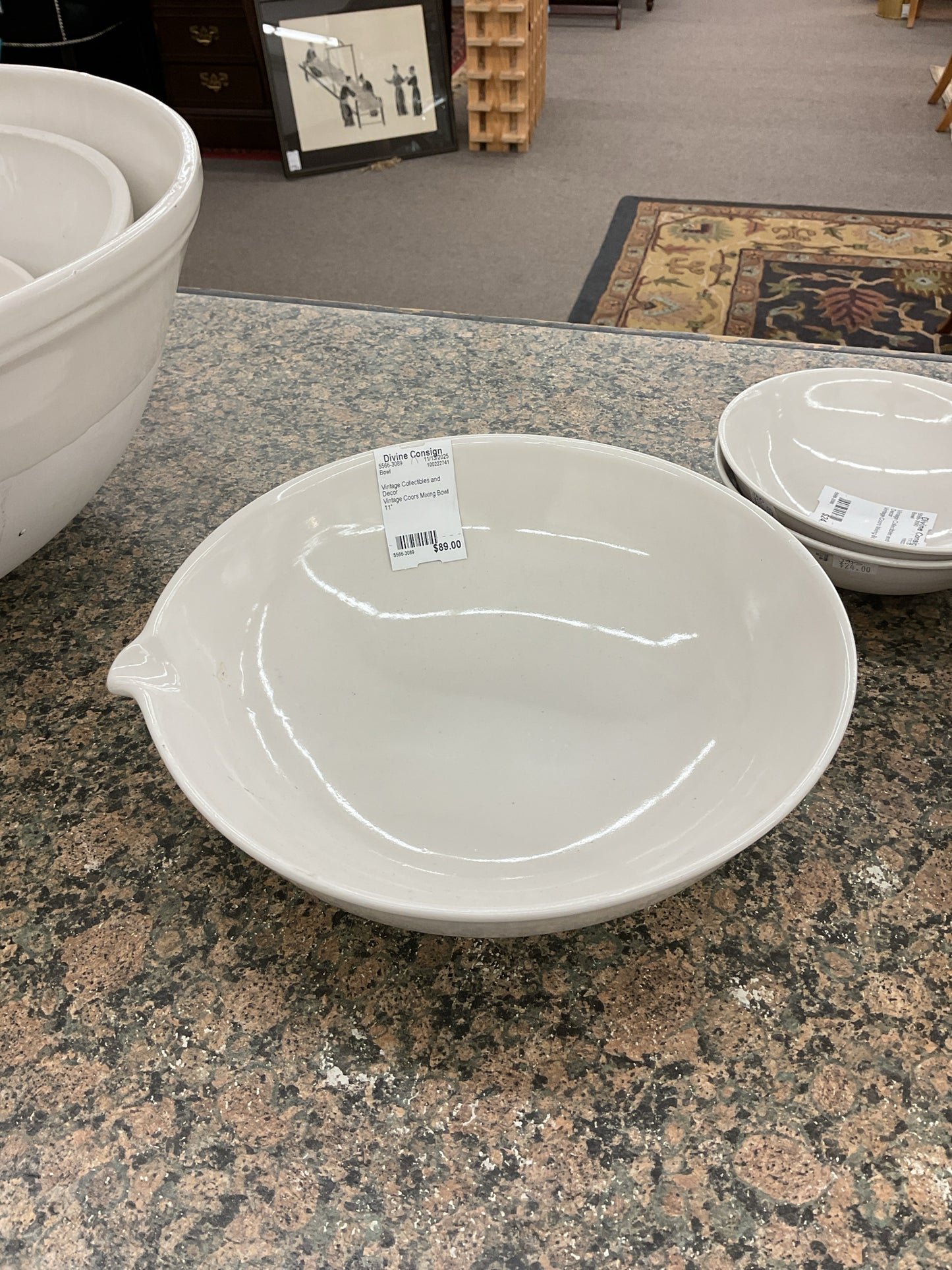 Vintage Coors Mixing Bowl 11"