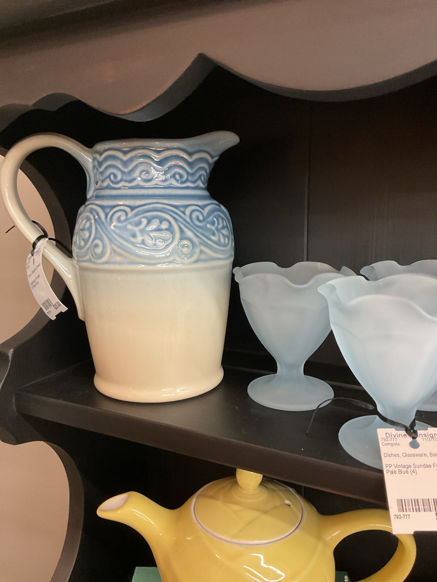 Pitcher Longenberger Porcelain