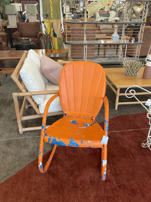 Vintage Metal Motel Chair