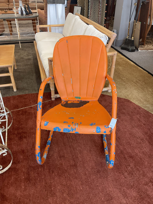 Vintage Metal Motel Chair