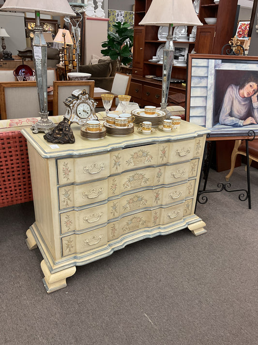 Drexel Heritage Country Floral Chest of Drawers 46x33x20