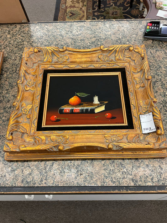 Still Life Oil on Board 8x10