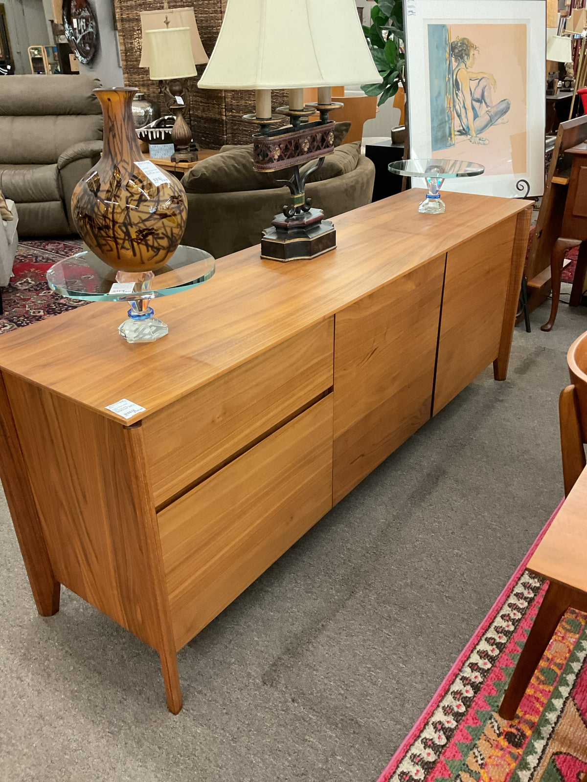 Mid-Century Style Sideboard 77"L,20"D,29"H