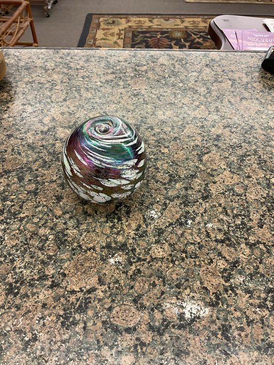 Blown Glass Paperweight