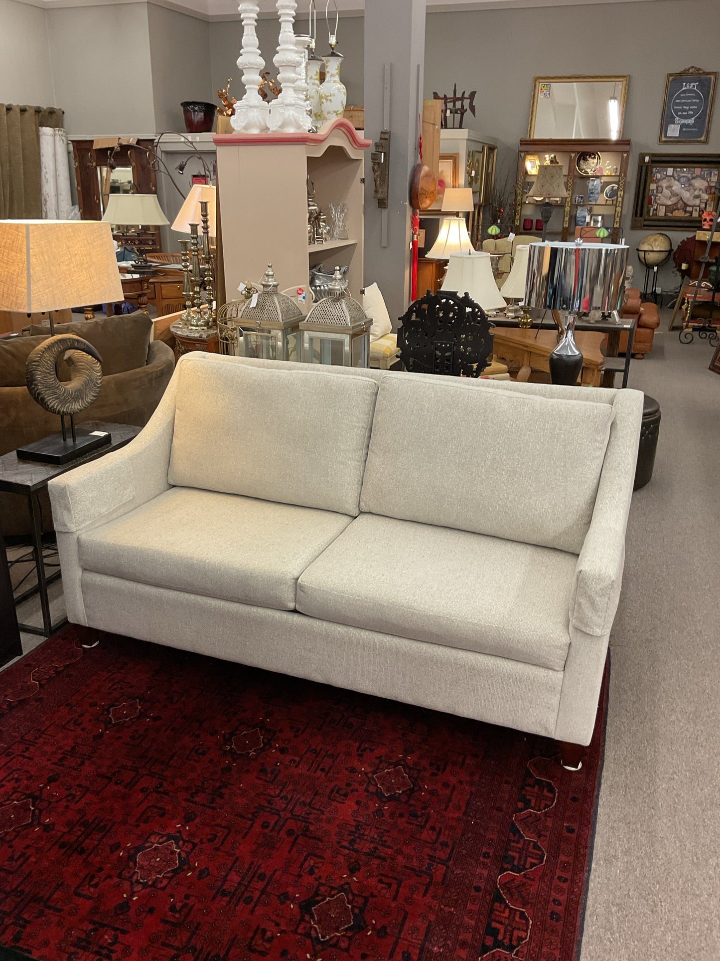 Biltwell Upholstered Full-size Sleeper 71"L,36"H,36"D