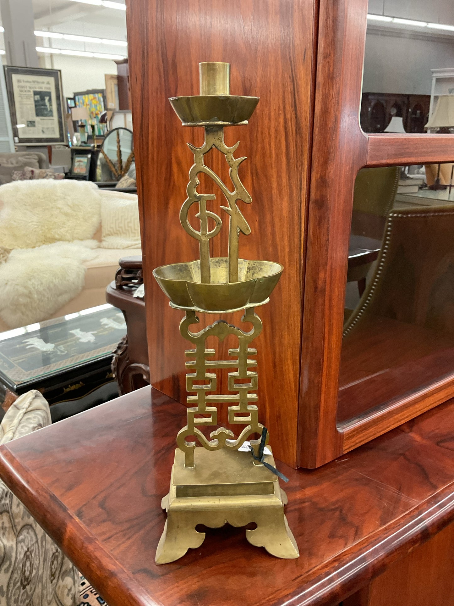 Candleholder(s) Brass Asian Style