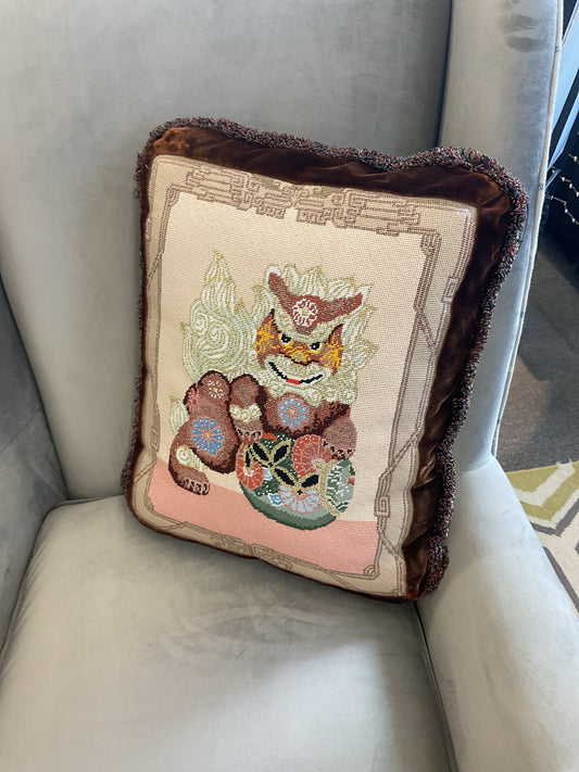Pillow Chinese Foo Dog