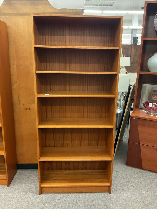 MCM Danish Teak Bookcase by Domino Mobler 31x11x72