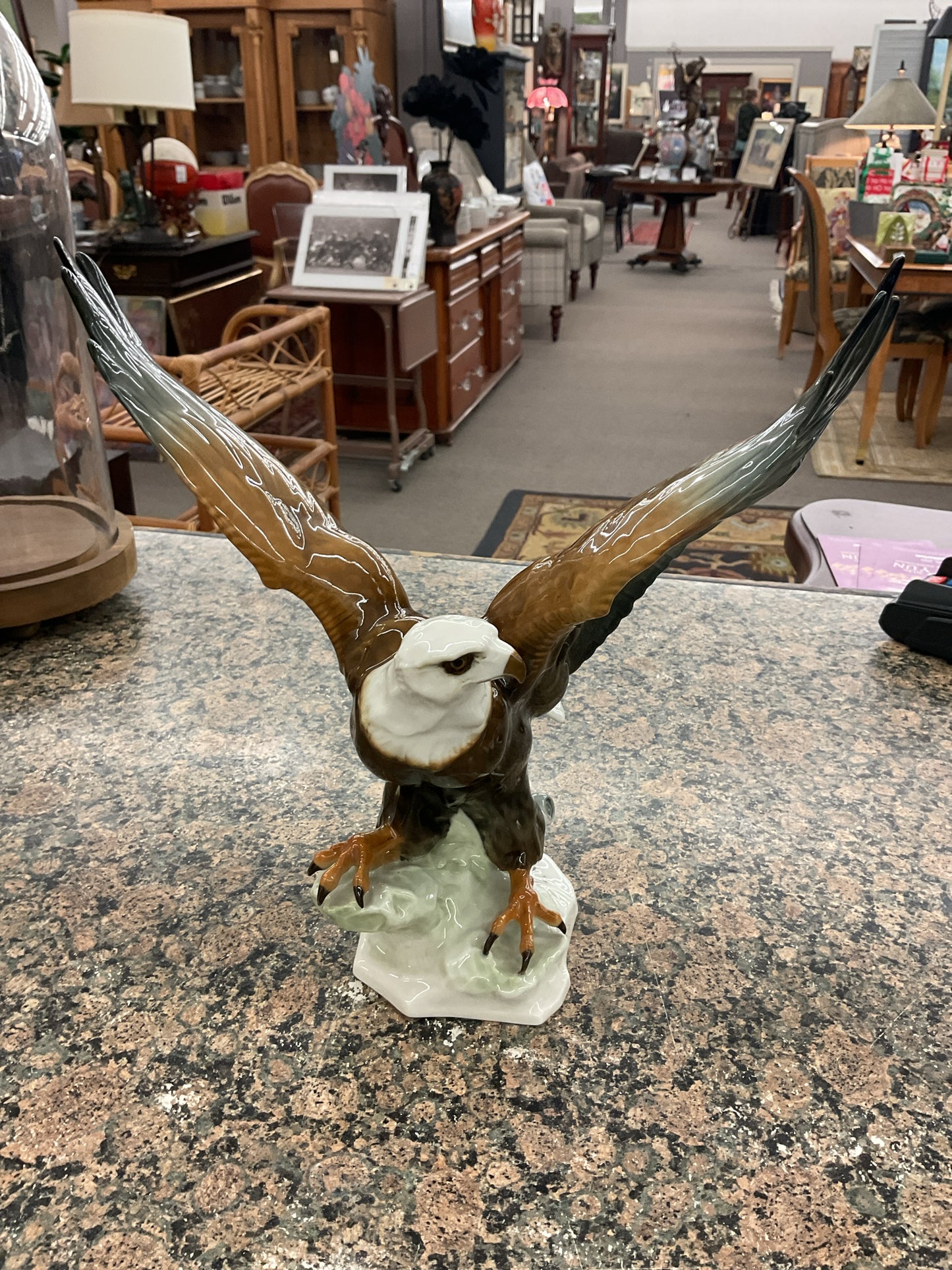 Lorenz Hutshen  Porcelain Eagle 145/974