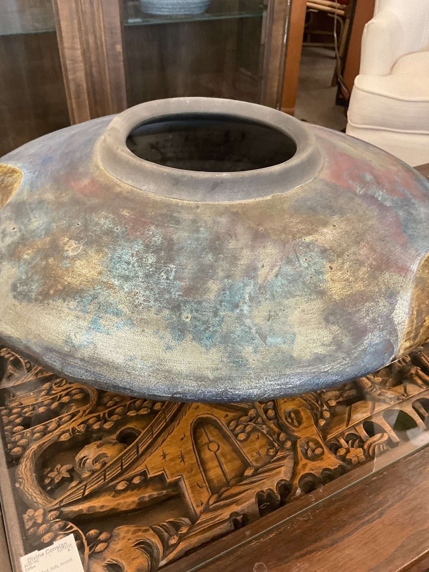Raku Pot