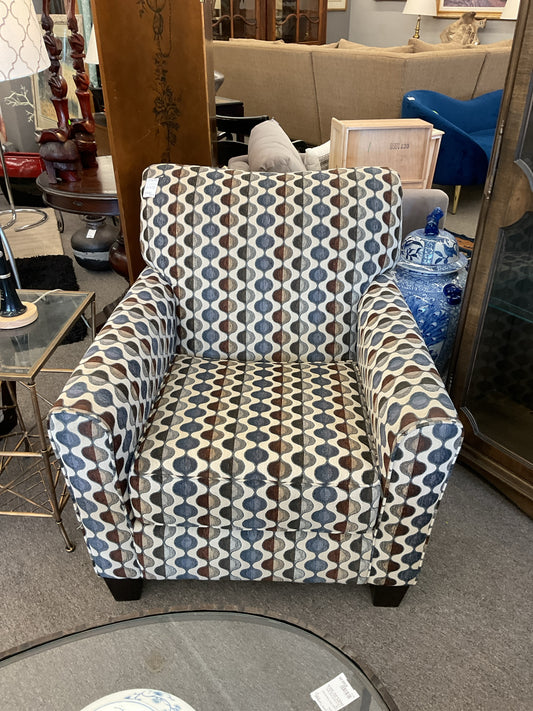 Multi-Colored Upholstered Chair By Ashley Furniture