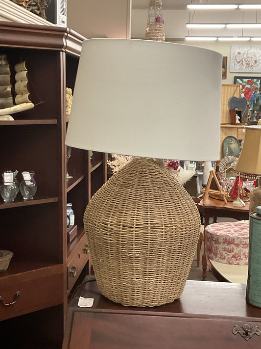Seagrass Table Lamp