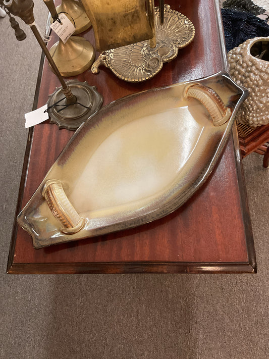 Ceramic Pottery Serving Tray