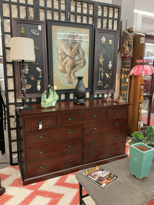 Pottery Barn Low Dresser 65"L,20"D,38"H