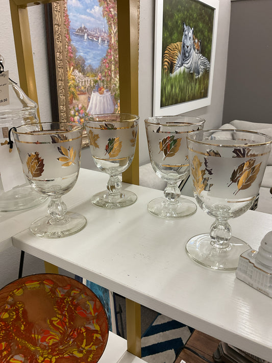 Vintage Goblet Set