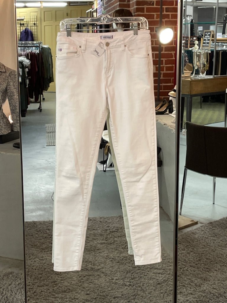 Size 4 White Dear John Jeans - Divine Consign Furniture